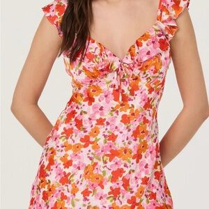 Astr the Label Floral Mini Dress - Small
